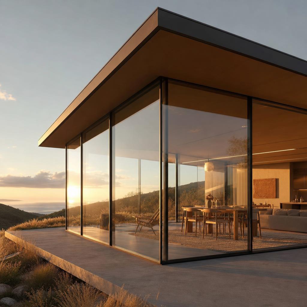 Glass House — AI generated example